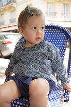 Charger l'image dans la galerie, BLOUSE MINI CARMEN - LIBERTY BLEU