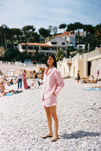 Load image into Gallery viewer, LOUIS SHIRT - ECRU/RED STRIPES