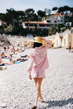 Load image into Gallery viewer, LOUIS SHIRT - ECRU/RED STRIPES