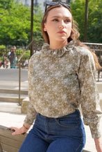 Charger l&#39;image dans la galerie, BLOUSE CARMEN - LIBERTY KAKI
