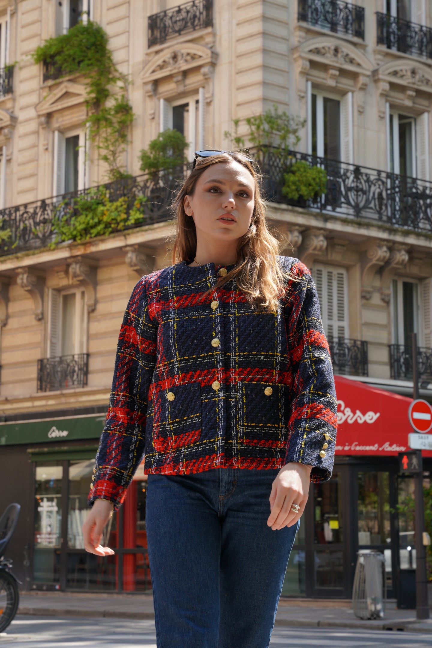VESTE TWEED JOSEPHINE