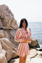 将图片加载到图库查看器，CHEMISE LOUIS - MAXI RAYURES SUNSHINE
