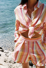 将图片加载到图库查看器，CHEMISE LOUIS - MAXI RAYURES SUNSHINE
