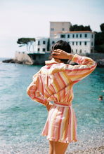 将图片加载到图库查看器，CHEMISE LOUIS - MAXI RAYURES SUNSHINE
