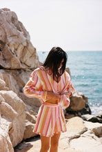 将图片加载到图库查看器，CHEMISE LOUIS - MAXI RAYURES SUNSHINE
