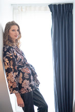 将图片加载到图库查看器，VESTE KIMONO REINE -  FLEURS JACQUARD

